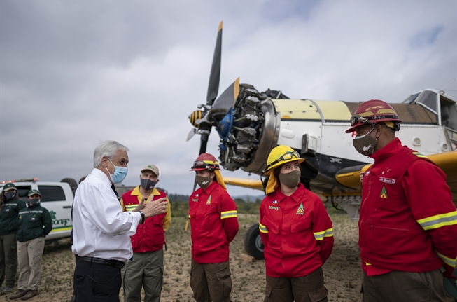 Presidente Piñera presenta Plan Nacional Contra Incendios Forestales: “Proteger nuestros bosques del fuego es proteger nuestras vidas”