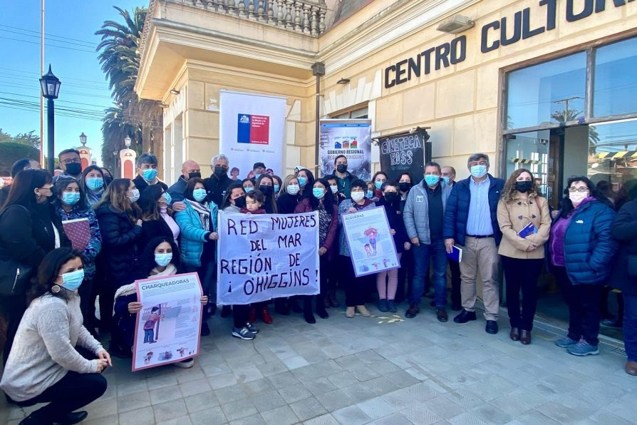 Se constituyó la primera Mesa Regional de Mujeres de la Pesca en Pichilemu