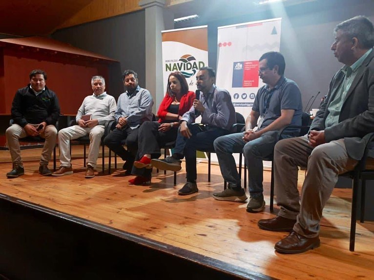Delegado Presidencial se reunió con Comités de Vivienda de la comuna de Navidad