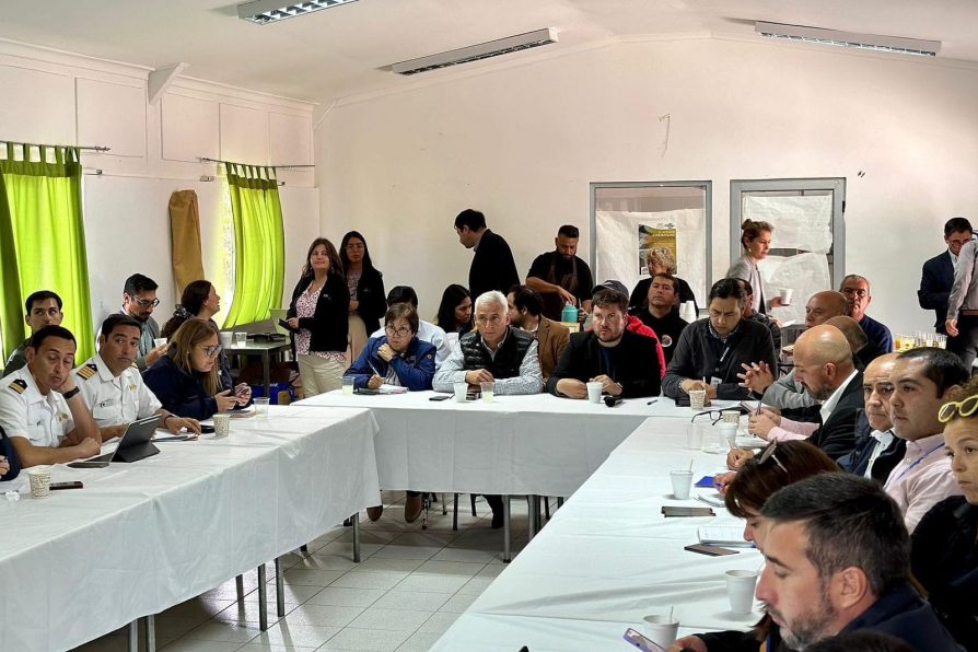 Comisión Regional de Uso de Borde Costero (CRUBC),se reunió en la comuna de Navidad