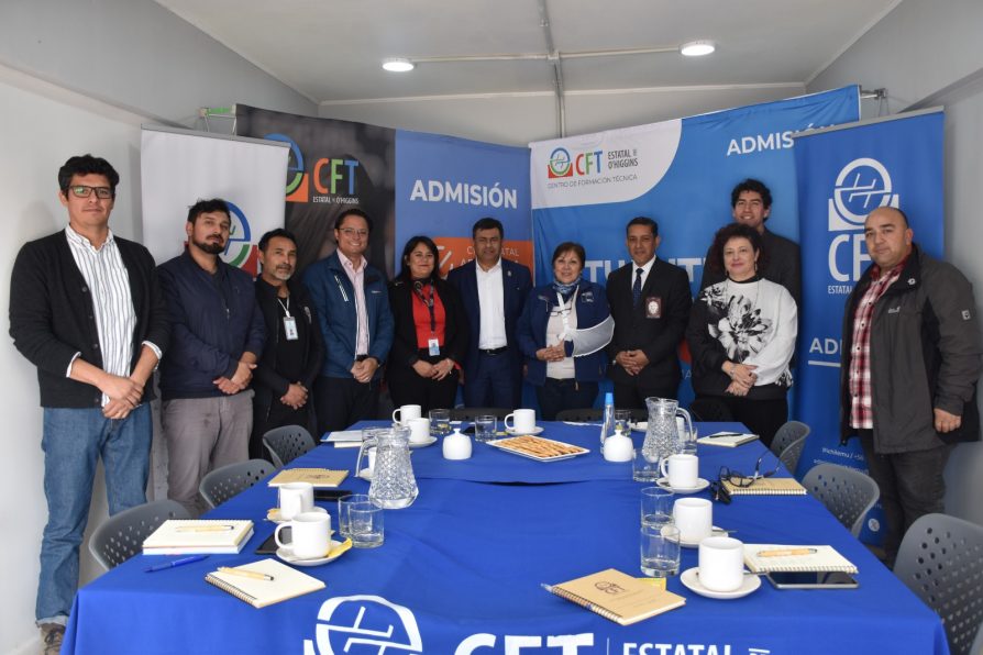 Fortaleciendo la seguridad estudiantil: Exitosa jornada de coordinación en el CFT Estatal sede Pichilemu.