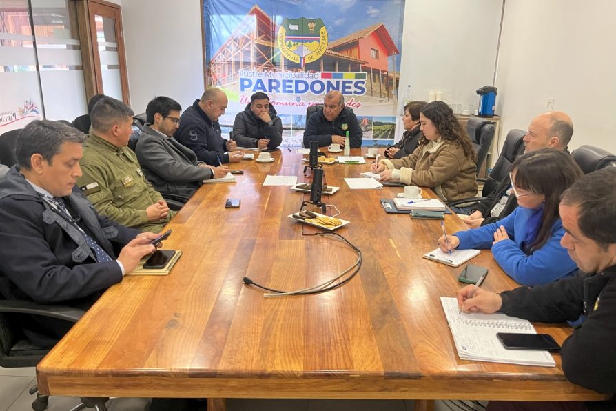 Autoridades coordinan medidas de seguridad para la tradicional Fiesta de la Virgen de las Nieves.