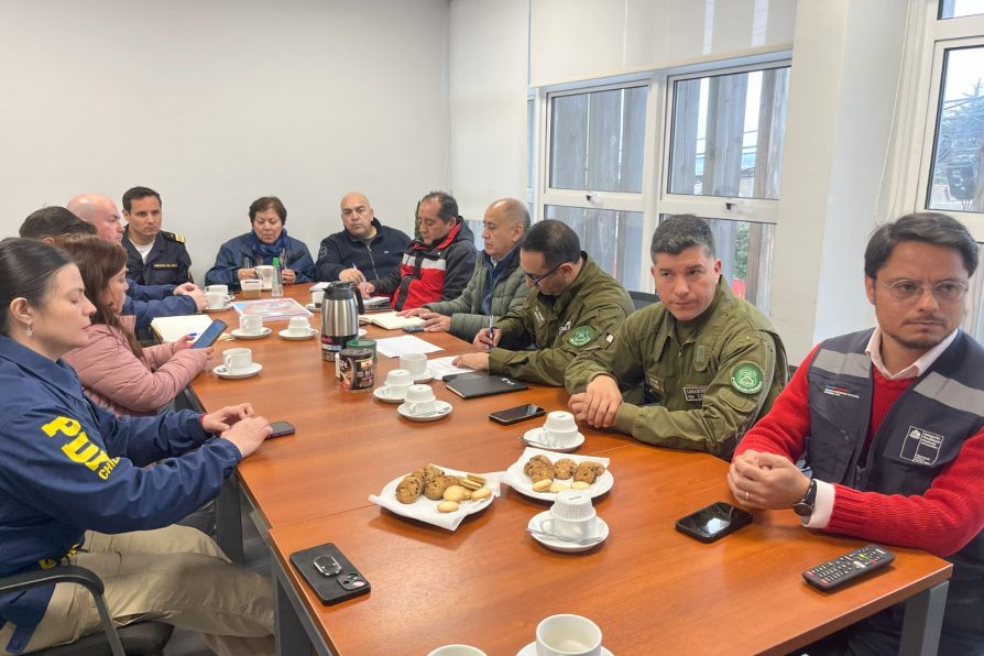 COGRID Provincial de Emergencias en Cardenal Caro.