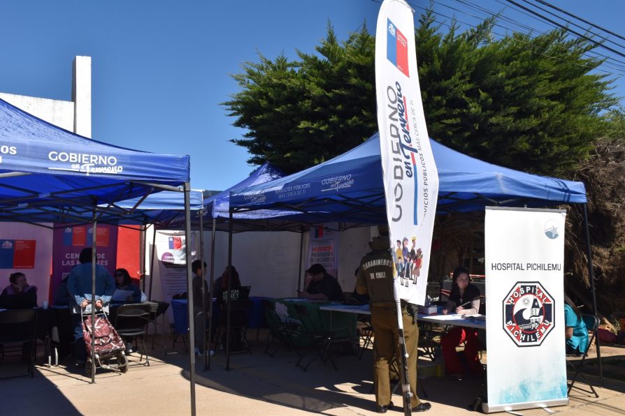 Exitoso “Gobierno en Terreno” en Pichilemu.