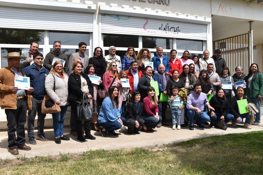 Organizaciones de la Provincia de Cardenal Caro reciben importantes recursos del Fondo Social Presidente de la República 2025.